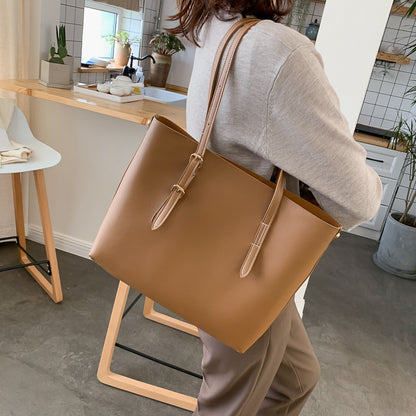Le Tote Bag Minimaliste Camel